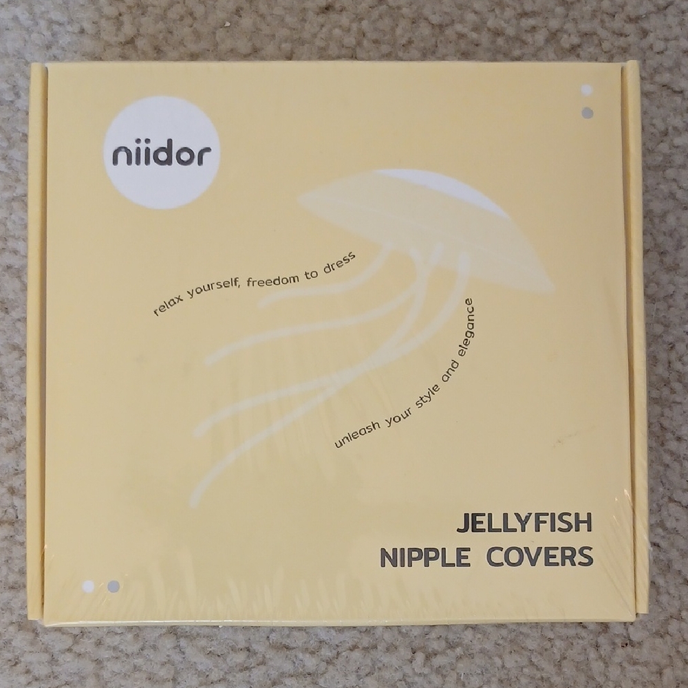 Niidor Jellyfish Nipple Covers Carmel Size Large